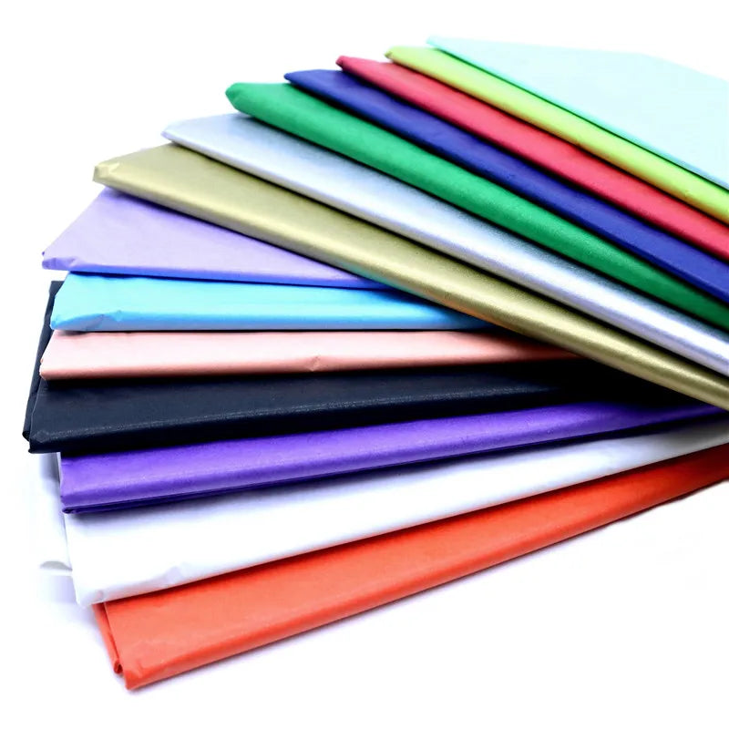 10pcs/Set Tissue Paper DIY Craft Pearl Paper Flower Wedding Party Home Decorations Material Easter Wrap Paper Scrapbook Supplies