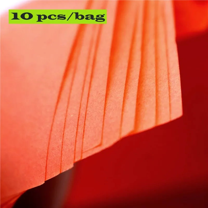10pcs/Set Tissue Paper DIY Craft Pearl Paper Flower Wedding Party Home Decorations Material Easter Wrap Paper Scrapbook Supplies