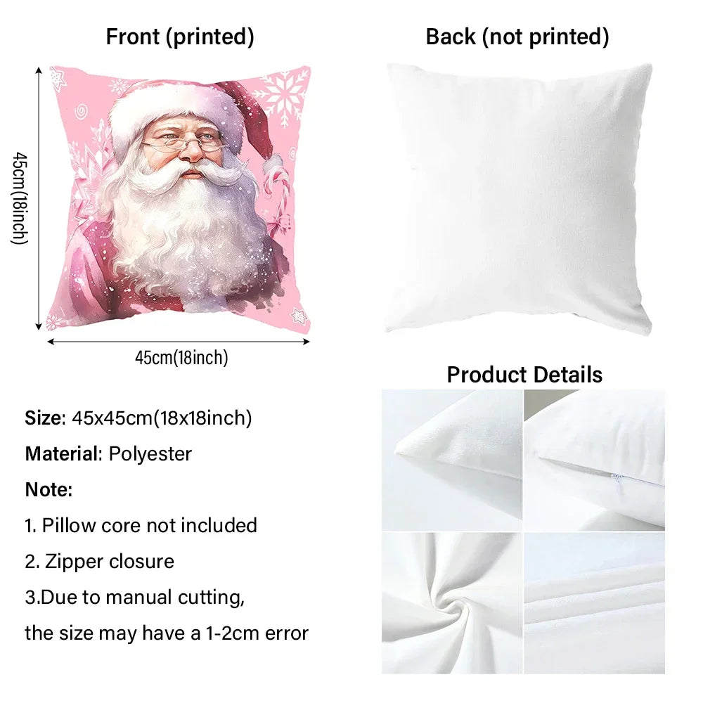 Happy Easter decoration pillow cover Rabbit flower truck and Egg pattern design Sofa cushion cover home room decoration