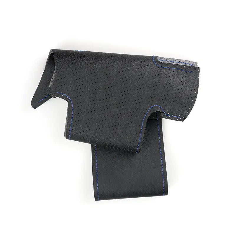 Car Accessories Steering Wheel Cover Leather Trim For BMW 5 6 Series E60 E61 Touring 530d 545i E63 Coupe E64 630i 650i 2003-2010