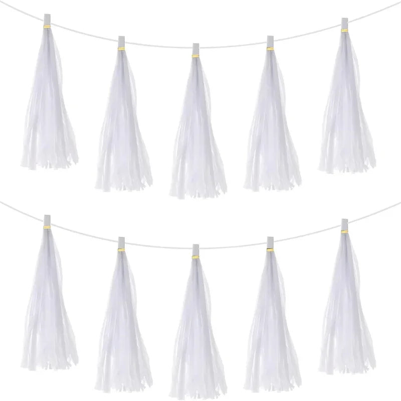 36Inch Giant Helium Pastel Balloon Paper Tassel Garland Decorations Easter Birthday Party Wedding Room Balloon Streamer Supplies