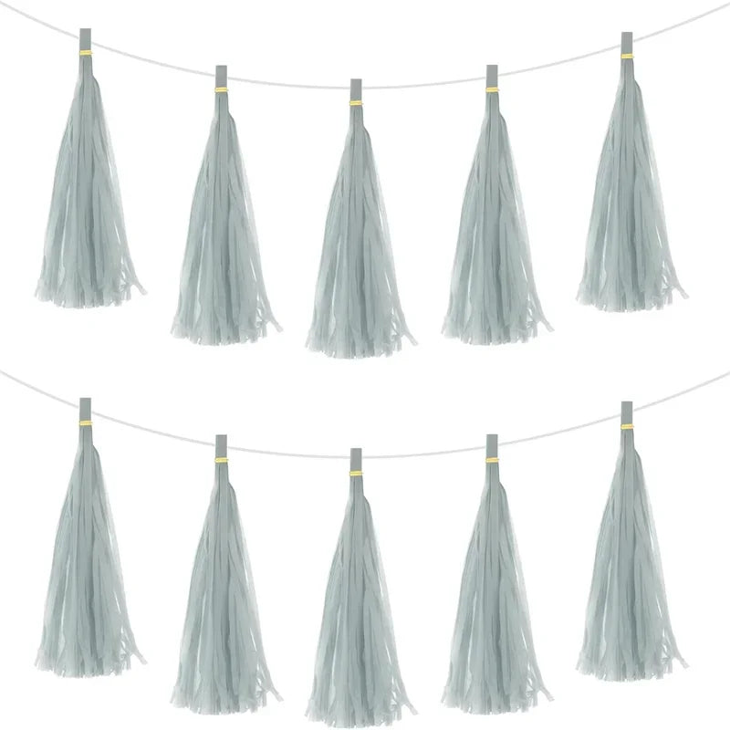 36Inch Giant Helium Pastel Balloon Paper Tassel Garland Decorations Easter Birthday Party Wedding Room Balloon Streamer Supplies