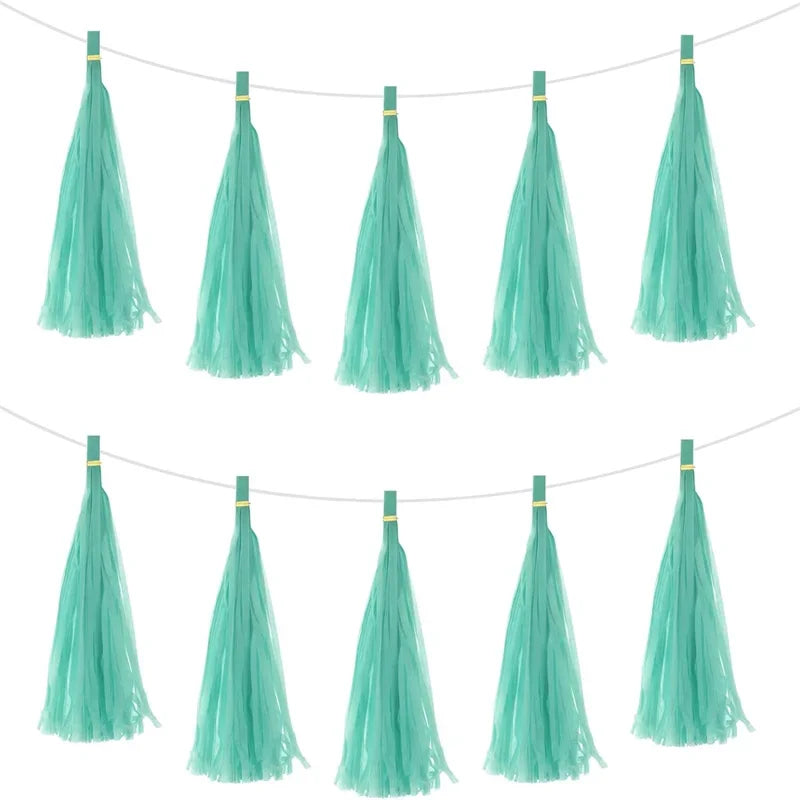 36Inch Giant Helium Pastel Balloon Paper Tassel Garland Decorations Easter Birthday Party Wedding Room Balloon Streamer Supplies