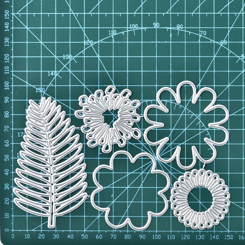 Easter Rabbit Scrapbooking Cutting Dies Metal Stencil And Stamps For DIY Embossing Card Making Flower Cut Die New 2024