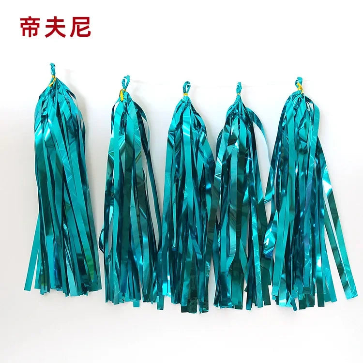 36Inch Giant Helium Pastel Balloon Paper Tassel Garland Decorations Easter Birthday Party Wedding Room Balloon Streamer Supplies