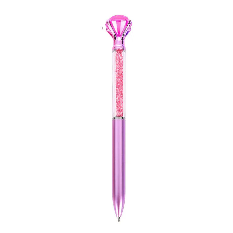 12Pcs  Crystal Diamond Gel Pen Diamond Ballpoint Pens Prize Office Student Writing Stationery