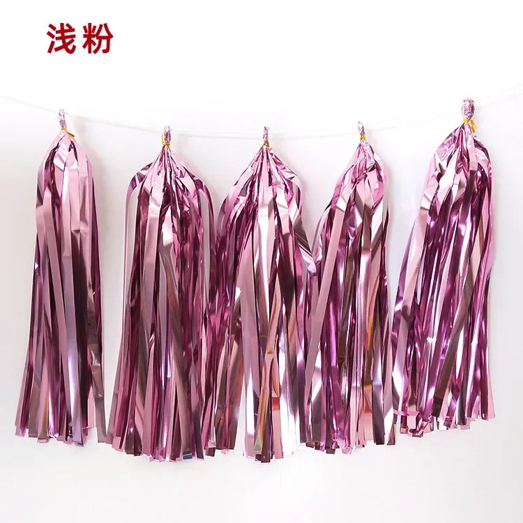 36Inch Giant Helium Pastel Balloon Paper Tassel Garland Decorations Easter Birthday Party Wedding Room Balloon Streamer Supplies