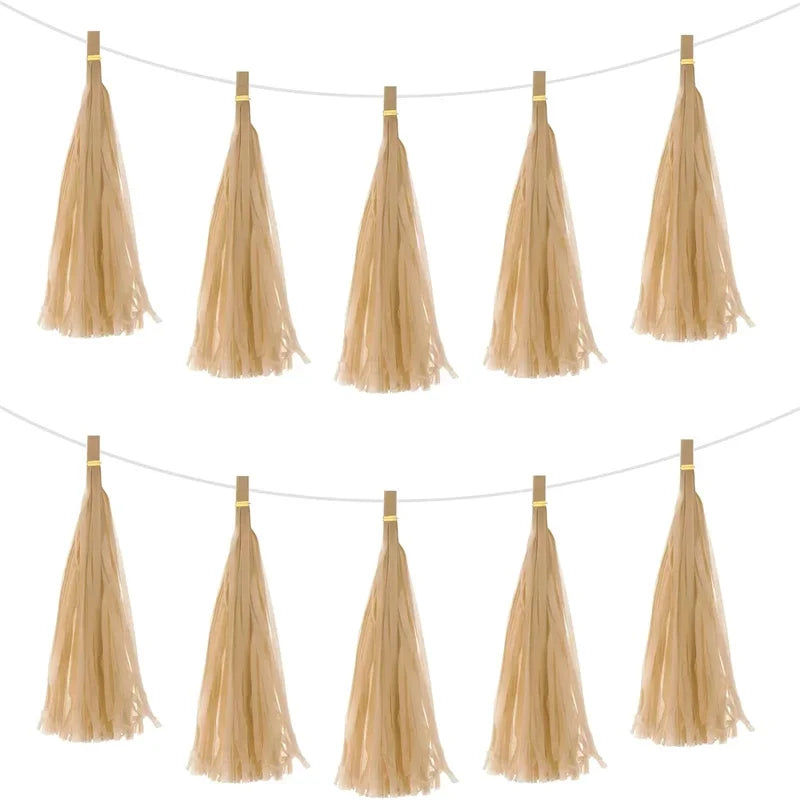 36Inch Giant Helium Pastel Balloon Paper Tassel Garland Decorations Easter Birthday Party Wedding Room Balloon Streamer Supplies