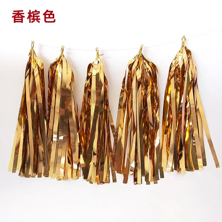 36Inch Giant Helium Pastel Balloon Paper Tassel Garland Decorations Easter Birthday Party Wedding Room Balloon Streamer Supplies
